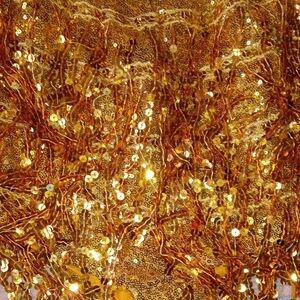 NWOT, GOLD SEQUIN SHORTS
